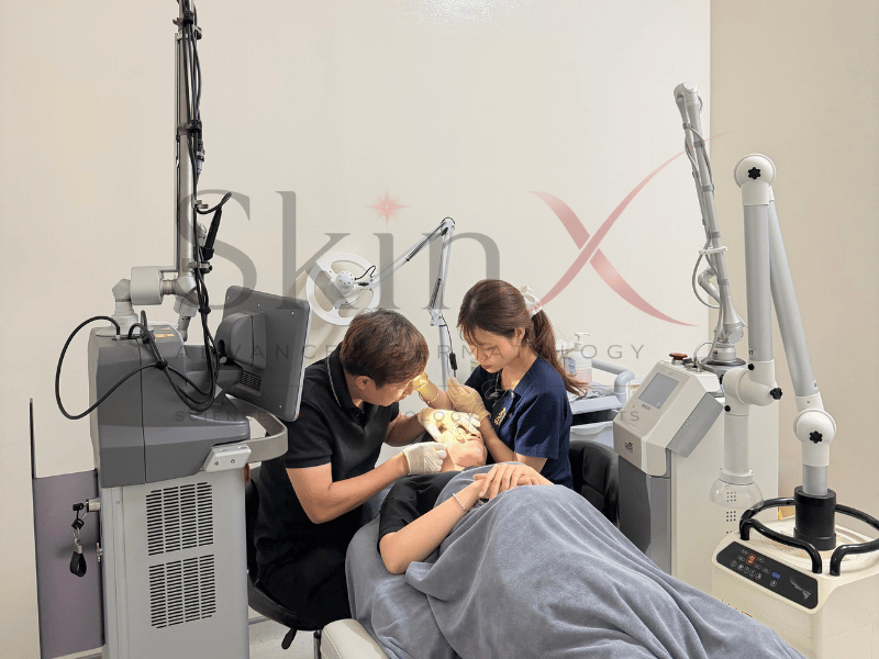 Sau trị sẹo bằng laser bạn nên để làn da hồi phục từ 7-14 ngày 